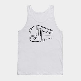 Bus bus driver school bus autobus Tank Top